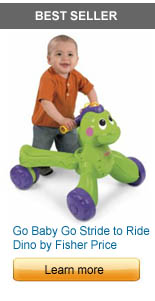Go Baby Go Stride to Ride Dino by Fisher Price